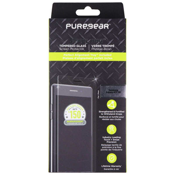 PureGear Steel 360 Series Tempered Glass for Samsung Galaxy A71 5G - Clear