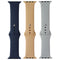 PureGear Watch Band Set for Apple Watch 42/44/45mm - Blue/Tan/Gray