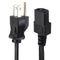 Longwell (LS-13) 10-Amp/125-Volt Power Supply Cable - Black (E55349)