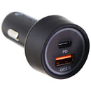 ZEEHOO (5.4A/45W) USB-C & USB Car Charging Adapter - Black (Z0619)