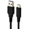 Inseego (3.3-Foot) USB to USB-C (Type C) Charge & Sync Cable - Black INSGUSB3.0