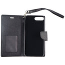 Zizo Protective Folio Wallet Case for iPhone (7+/8+) - Black