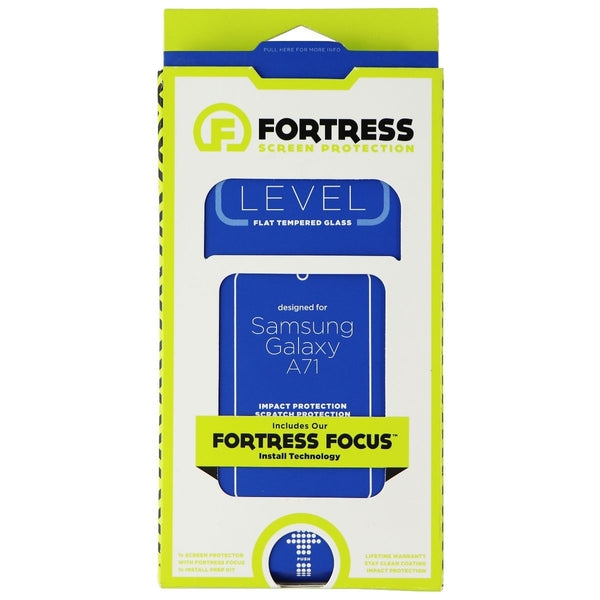 Fortress LEVEL Flat Tempered Glass for Samsung Galaxy A71 - Clear