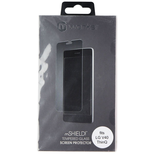 mWorks! mShield! Tempered Glass for LG V40 ThinQ - Clear