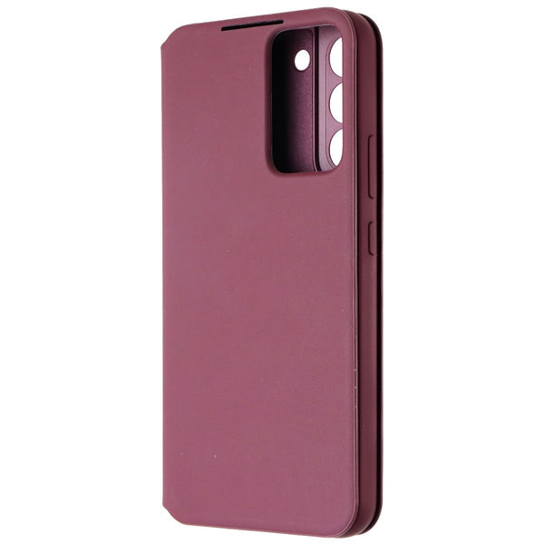 Samsung S-View Flip Cover Series Case for Samsung Galaxy (S22+) - Burgundy