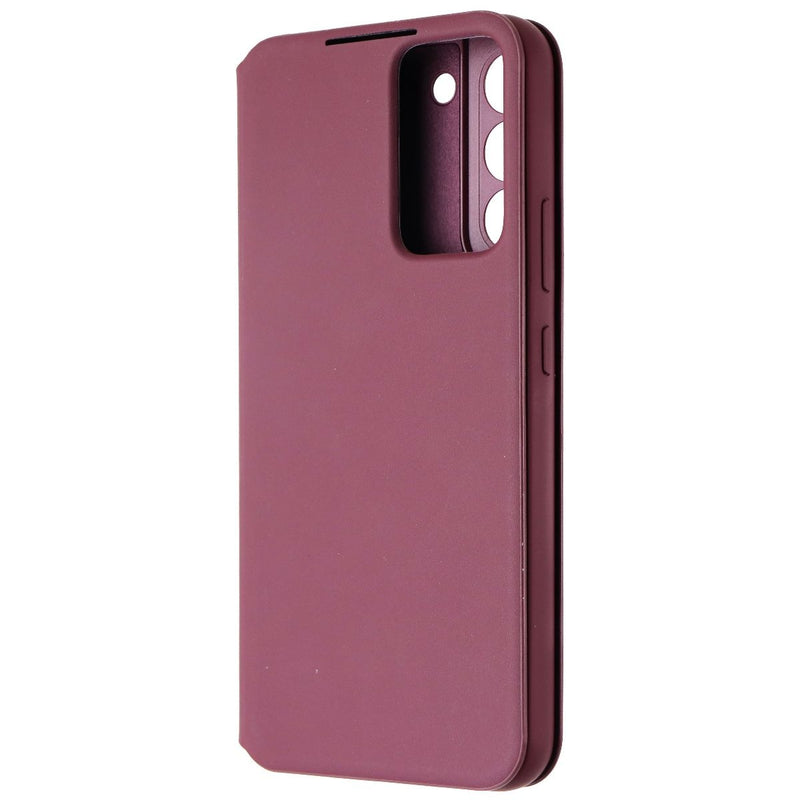Samsung S-View Flip Cover Series Case for Samsung Galaxy (S22+) - Burgundy