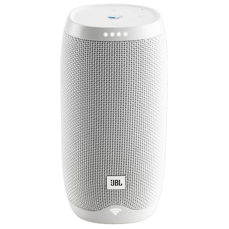 JBL Link 10 Voice-Activated Portable Speaker - White