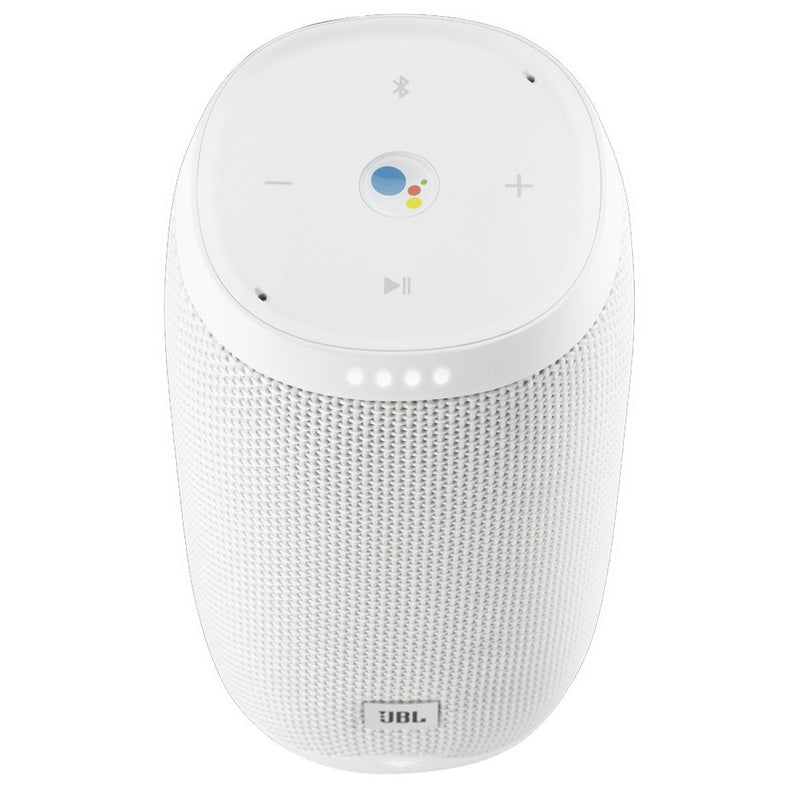 JBL Link 10 Voice-Activated Portable Speaker - White