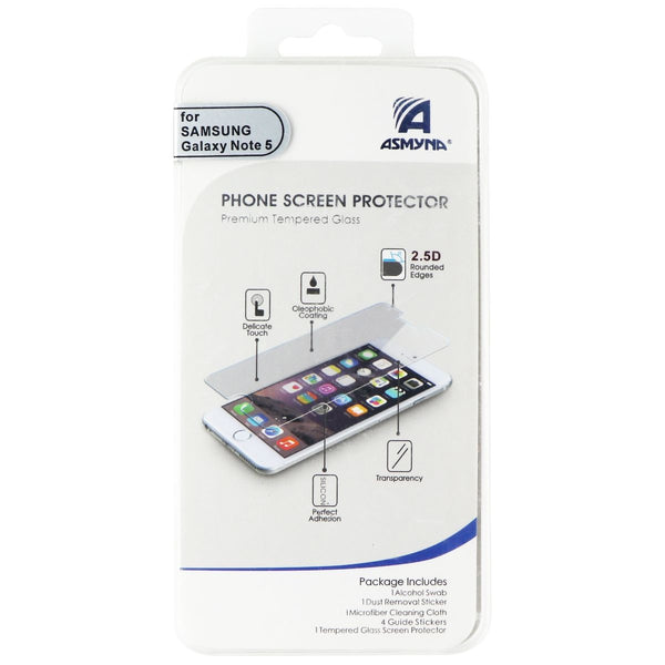 Asmyna Tempered Glass for Samsung Galaxy Note5 Smartphones - Clear