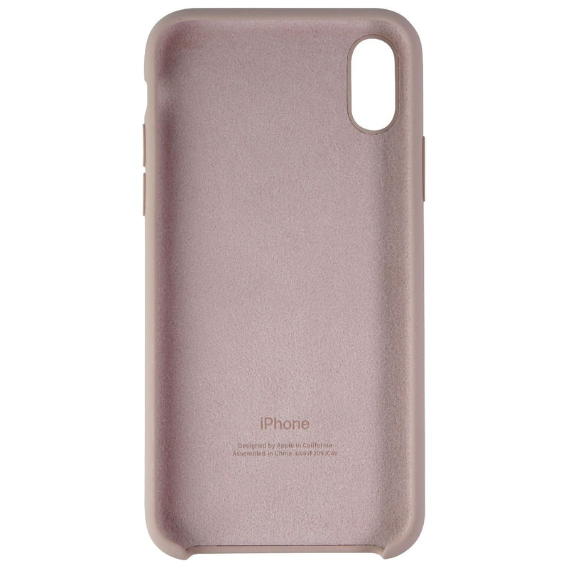Apple Silicone Case (for Apple iPhone X) - Pink Sand