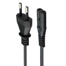 Baohing Two Prong European Power Cable (LTSA-2F N14586) - Black