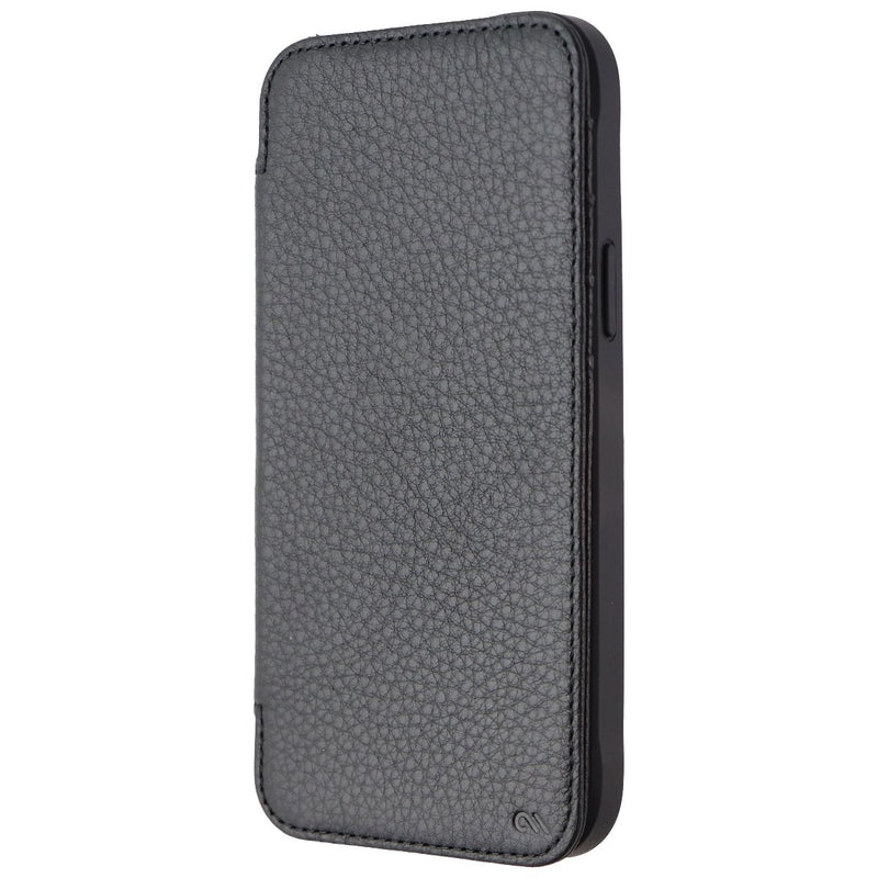 Case-Mate Wallet Folio Leather Case for MagSafe for iPhone 14 Plus - Black
