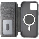 Case-Mate Wallet Folio Leather Case for MagSafe for iPhone 14 Plus - Black