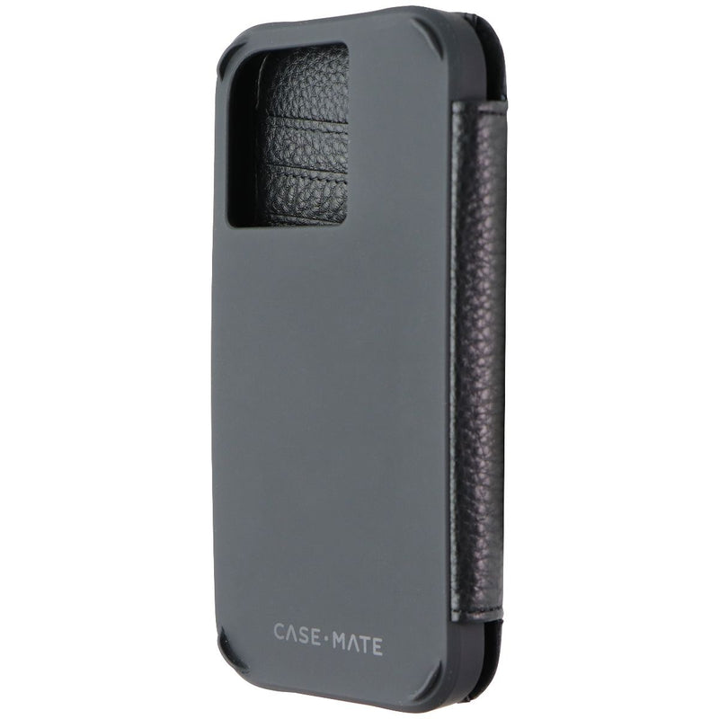Case-Mate Wallet Folio Leather Case for MagSafe for iPhone 14 Pro - Black