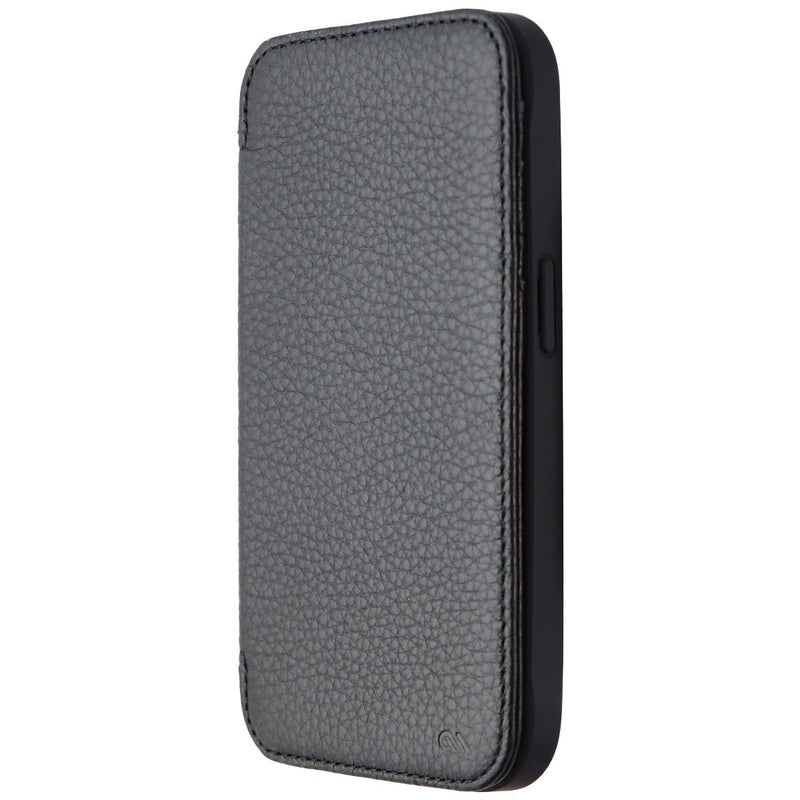 Case-Mate Wallet Folio Leather Case for MagSafe for iPhone 14 Pro - Black
