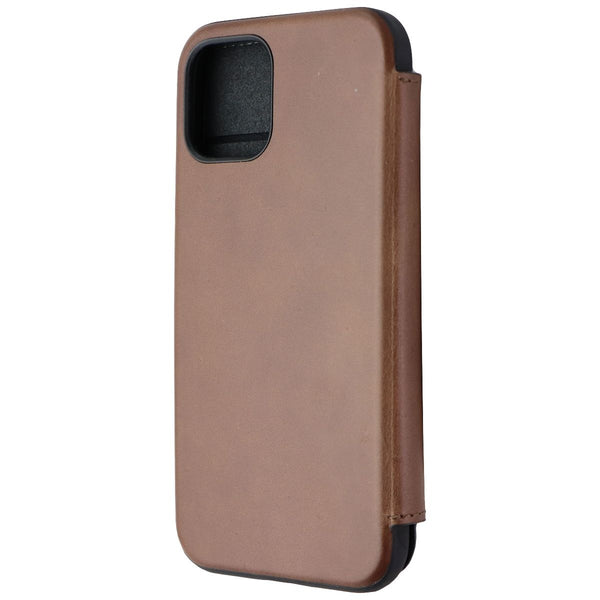 Nomad Rugged Folio Wallet Case for iPhone 12/12 Pro - Rustic Brown