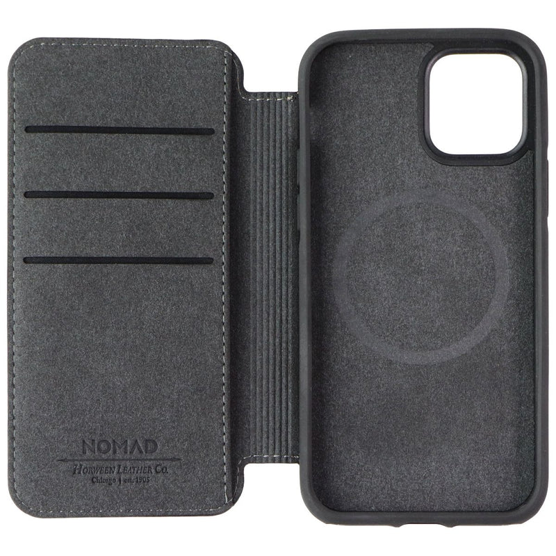 Nomad Rugged Folio Wallet Case for iPhone 12/12 Pro - Rustic Brown