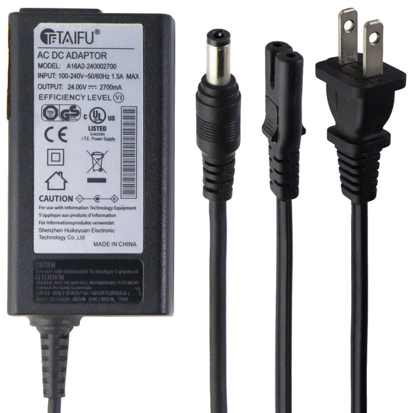 Taifu AC DC Adapter Power Supply (A16A2-240002700) - Black