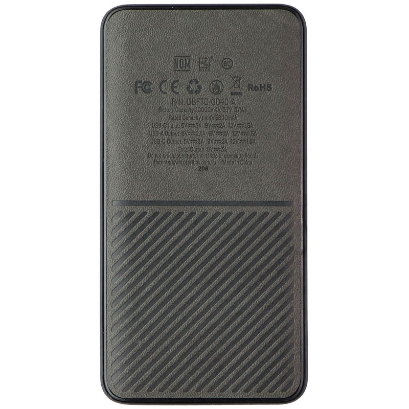 OtterBox Fast Charge Power Bank 10,000 mAh for Apple, Samsung and more - Black