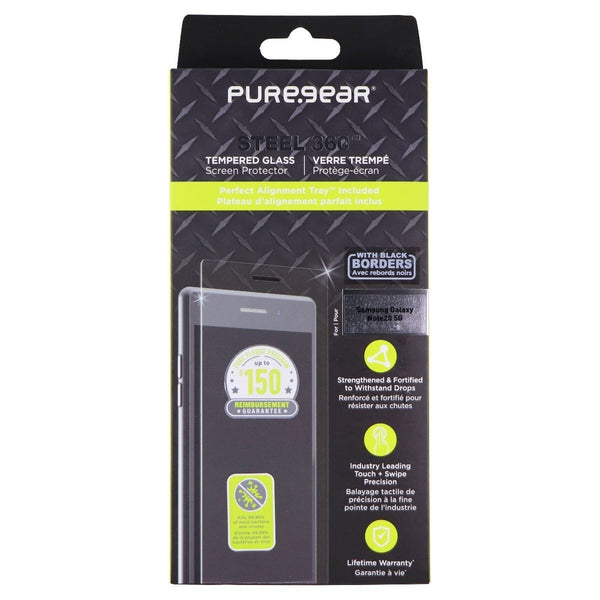 PureGear Steel 360 Tempered Glass Protector for Samsung Galaxy Note20 5G - Clear