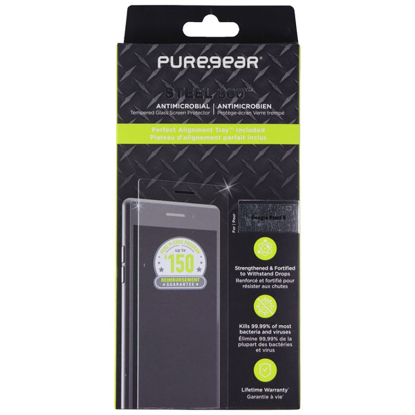 PureGear Steel 360 Tempered Glass Screen Protector for Google Pixel 5 - Clear