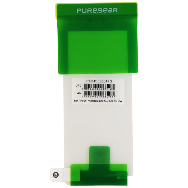 PureGear Tempered Glass for Motorola One 5G / One 5G UW - Clear BULK 63604PG