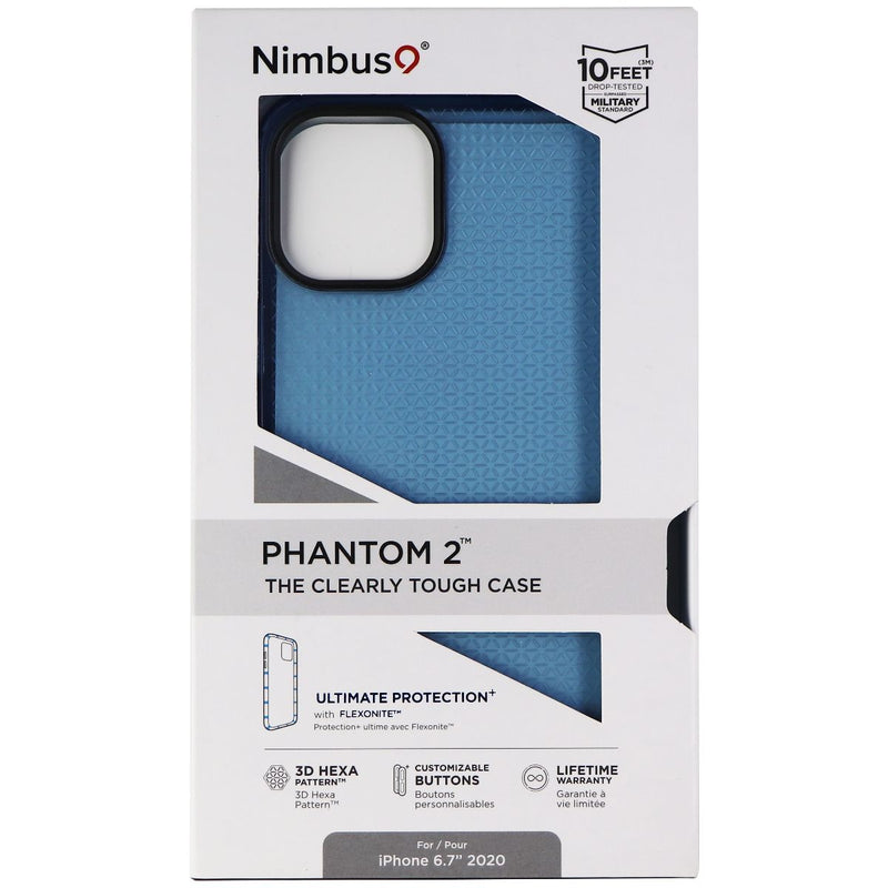 Nimbus9 Phantom 2 Flexible Gel Case for Apple iPhone 12 Pro Max - Pacific Blue