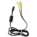 (4.5-Foot) Audio/Video A/V RCA Cable Cord for Digital Cameras - White/Yellow