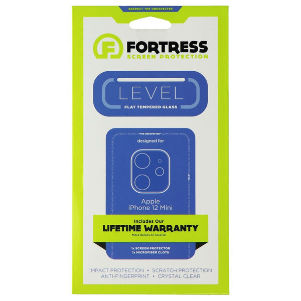Fortress Tempered Glass Camera Lens Protector and Cover for iPhone 12 Mini