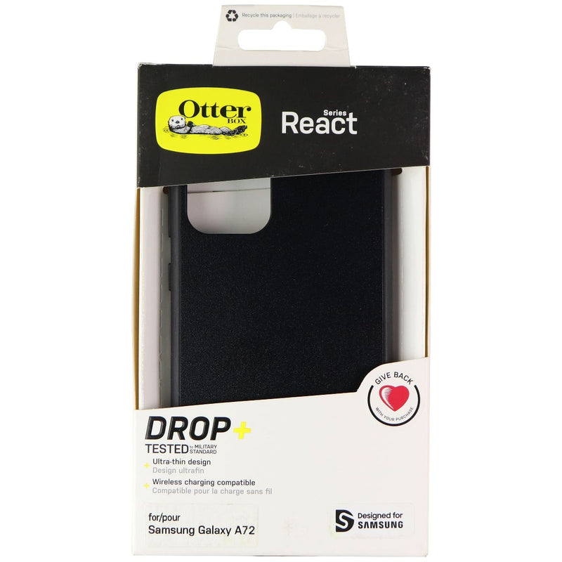 OtterBox React Series Hard Case for Samsung Galaxy A72 - Black