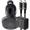 OtterBox 3-in-1 Wireless USB Charging Station for MagSafe - Black