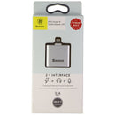 Baseus Lightning 8-Pin to Double 8-Pin Adapter L39 for iPhone/iPad - Silver