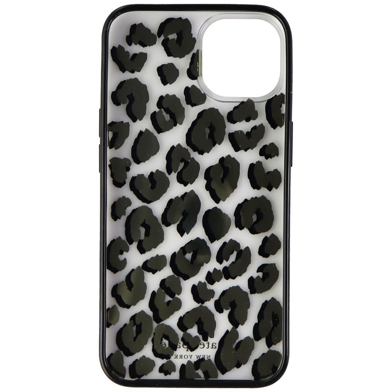 Kate Spade Protective Hardshell Case for Apple iPhone 13 - City Leopard Black