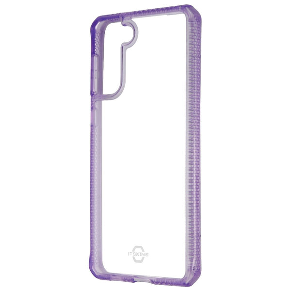 ITSKINS Hybrid Clear Series Case for Samsung Galaxy (S21+) 4G/5G - Purple/Clear