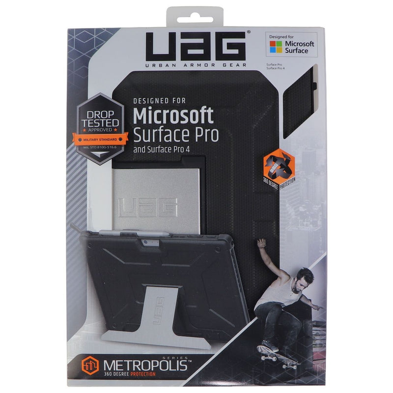 UAG Metropolis Series 360 Protection Case for Surface Pro 7+/7/6/5/4 - Black