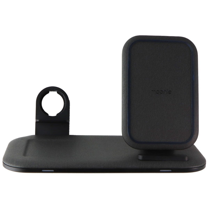 mophie Wireless Charging Stand+ & Pad with USB-A Port for Qi Enabled Devices