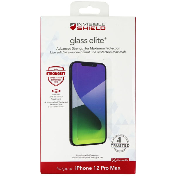 ZAGG InvisibleShield Glass Elite+ Screen Protector for iPhone 12 Pro Max