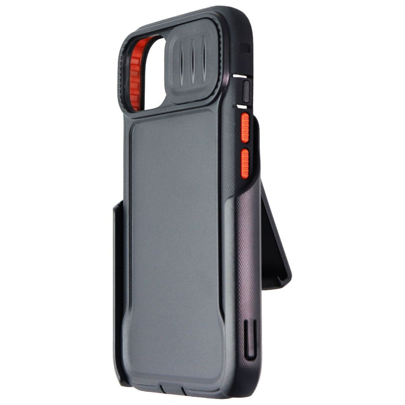 Tech21 EvoMax Series Protective Case and Holster for Apple iPhone 13 - Black