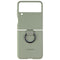 Samsung Silicone Protective Cover with Ring for Galaxy Z Flip3 5G - Olive Green
