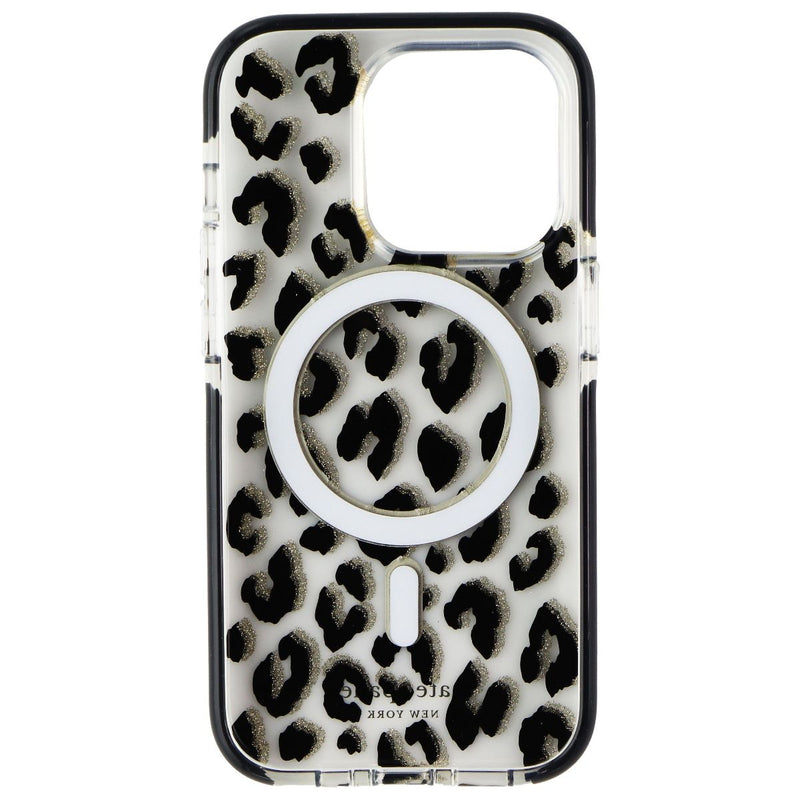 Kate Spade Defensive Hardshell Case for MagSafe for iPhone 14 Pro - City Leopard