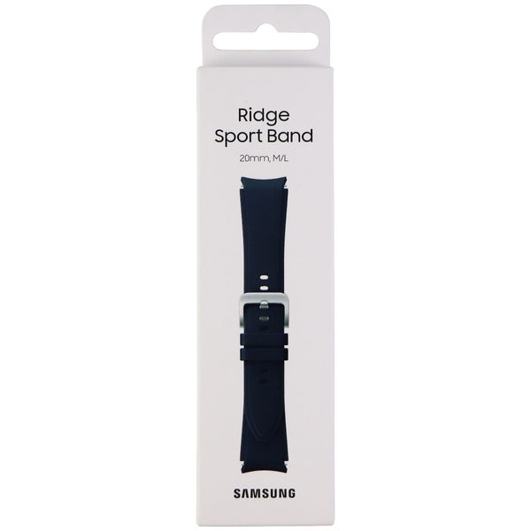 Samsung Ridge Sport Band for Galaxy Watch4 & Classic (20mm) Medium/Large - Navy