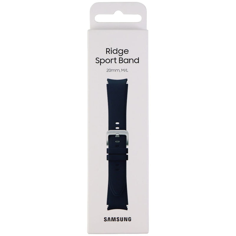 Samsung Ridge Sport Band for Galaxy Watch4 & Classic (20mm) Medium/Large - Navy