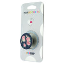 PopSockets PopGrip Swappable Grip for Phones & Tablets - Navy Blue/Pink Rose