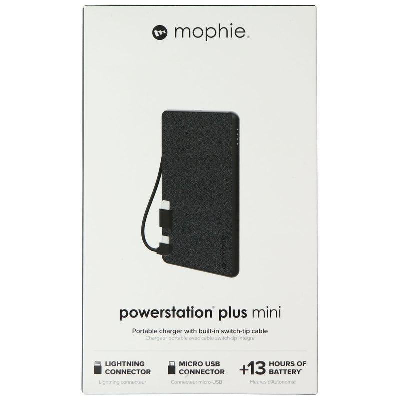 Mophie PowerStation Plus Mini 4,060mAh Bank with Switch Tip for iPhone - Black