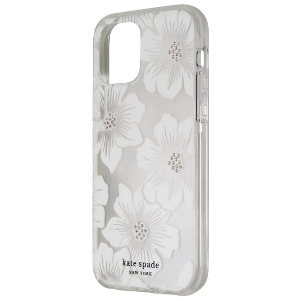 Kate Spade Defensive Hardshell Case for iPhone 12 Pro / 12 - Hollyhock Clear