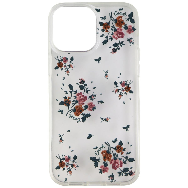 Coach Protective Case for iPhone 13 Pro Max - Rose Bouquet Floral / Clear