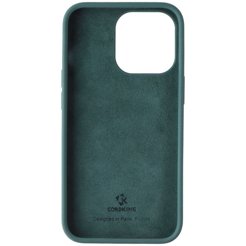 Cordking Silicone Ultra Slim Series Case for Apple iPhone 13 Pro - Green