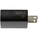 TCL (5V/1A) Single USB Port Wall Charger Travel Adapter - Black (UC11US)