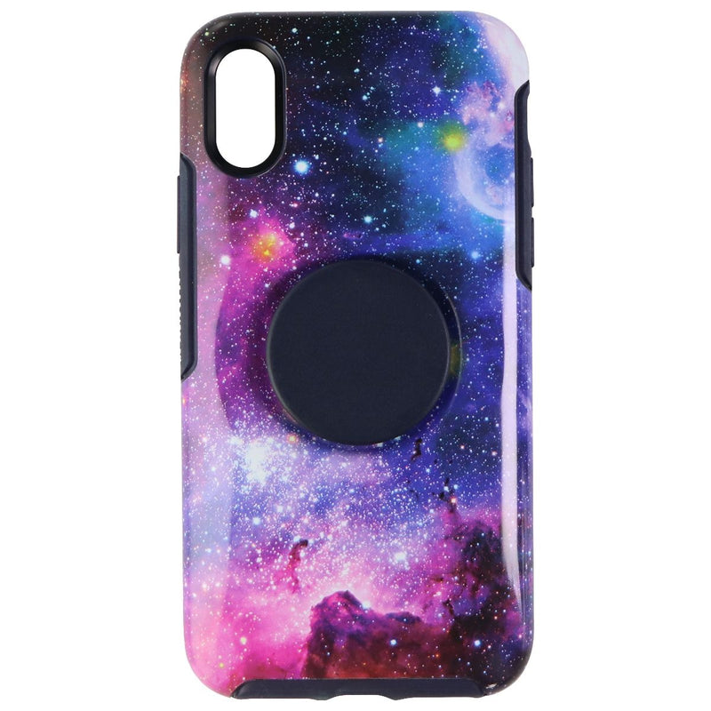 Otter + Pop Symmetry Series Case for Apple iPhone Xs/X - Blue Nebula