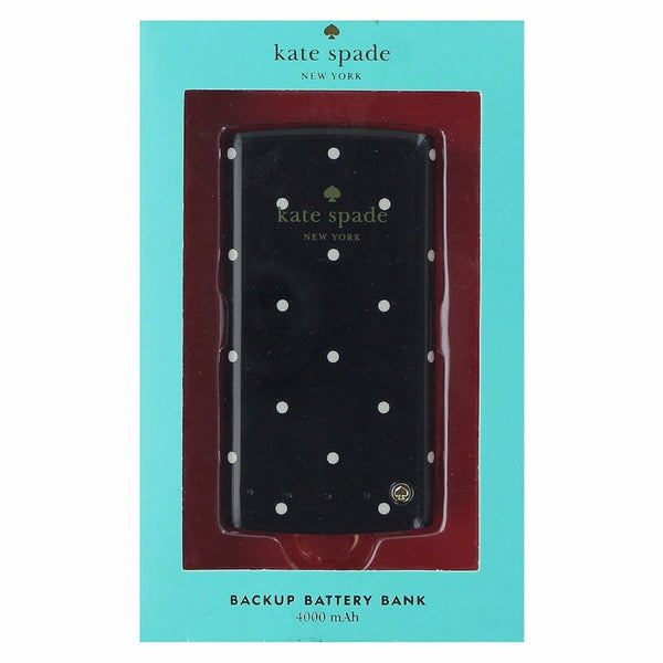 Kate Spade New York Universal 4000mAh Backup Battery Bank - Black / White Dots